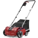 Einhell Elektro-Vertikutierer-Lüfter GC-SA 1231/1 (230 V, bis 300 m², 1.2 W, 28l Fangsack, kugelgelagerte Messerwalze + Lüfterwalze, 3 Stufen Arbeitstiefe, klappbarer Führungsholm) - 1